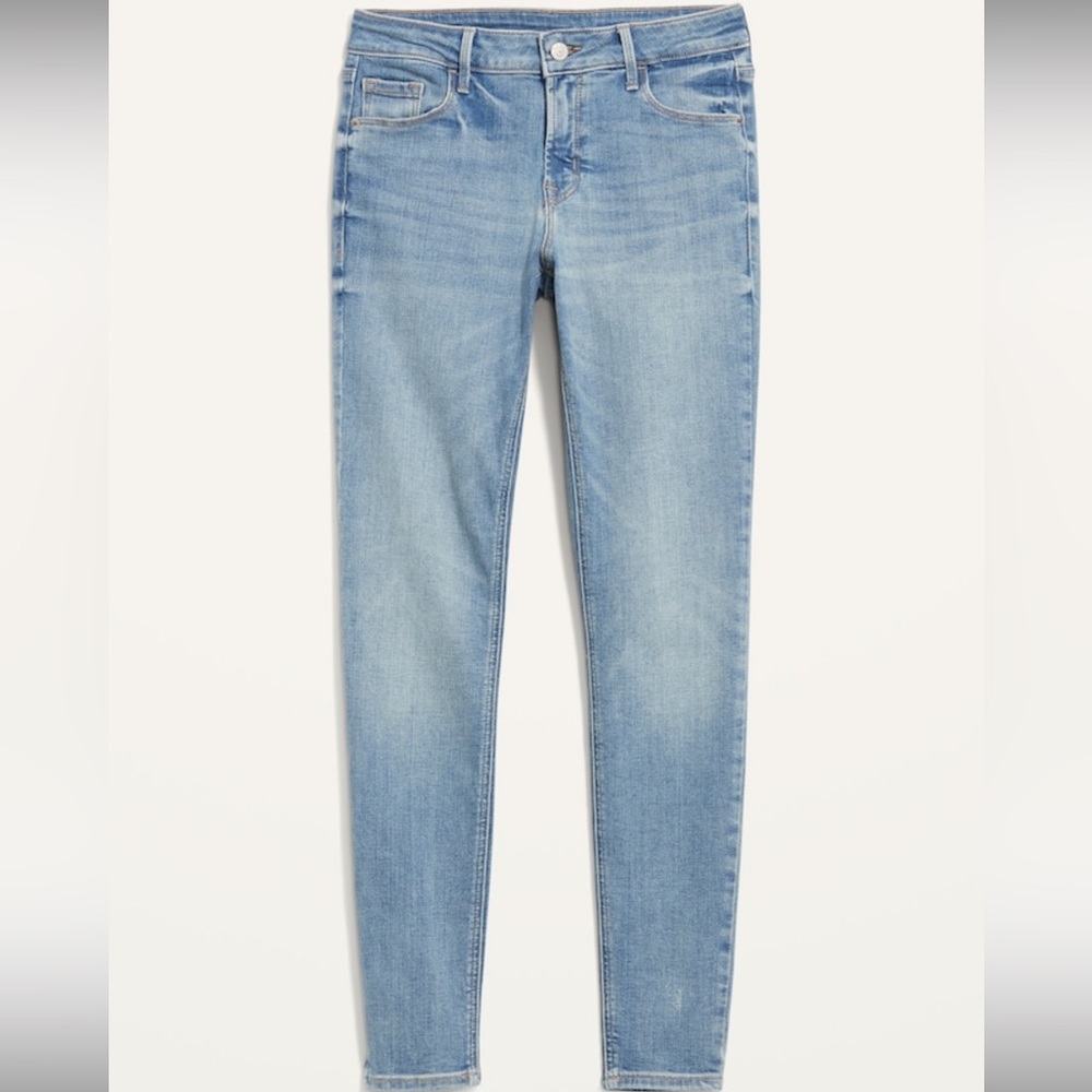 Old Navy Mid-Rise Rockstar Super-Skinny Jeans - 16